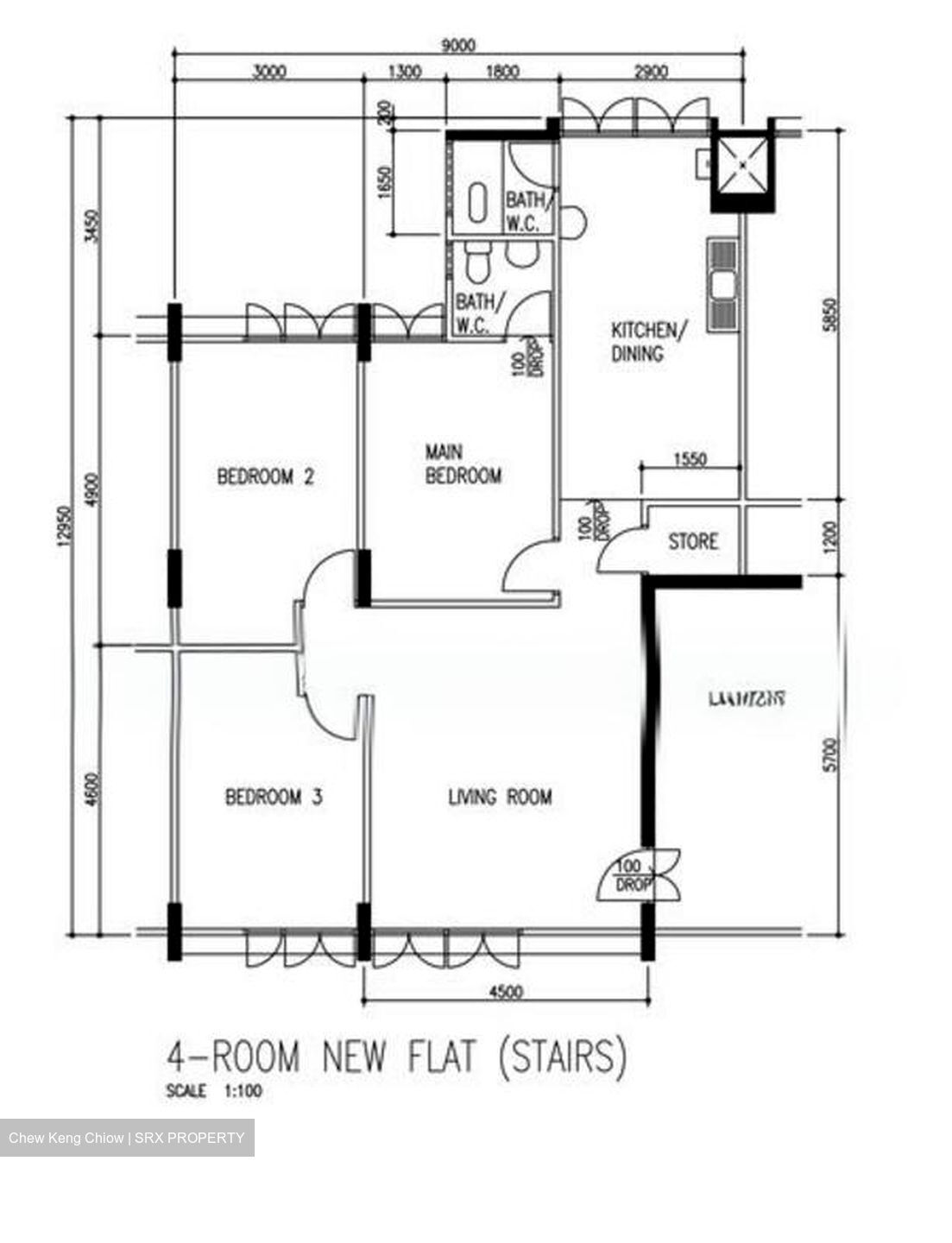 Blk 121 Paya Lebar Way (Geylang), HDB 4 Rooms #566627101